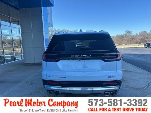 Glacier White 2026 GMC Acadia Denali