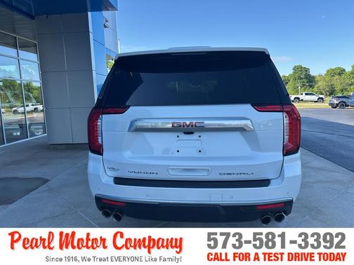 White Frost Tri-Coat 2024 GMC Yukon Denali