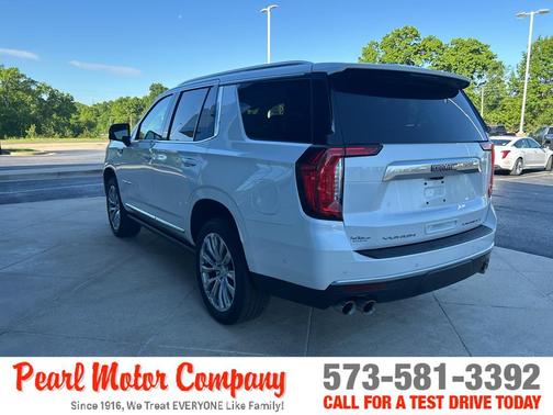 White Frost Tri-Coat 2024 GMC Yukon Denali