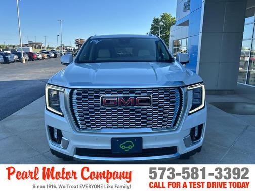 White Frost Tri-Coat 2024 GMC Yukon Denali
