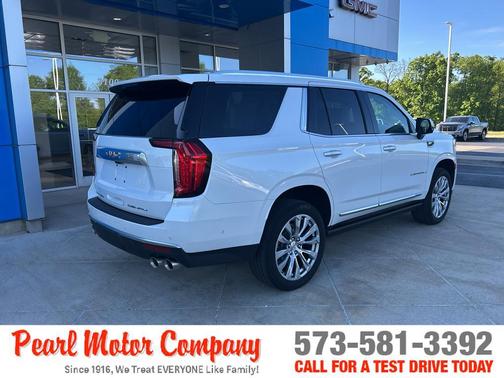 White Frost Tri-Coat 2024 GMC Yukon Denali
