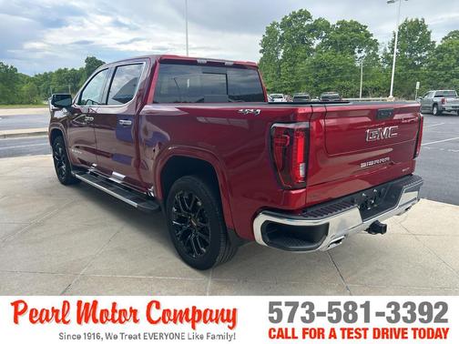Volcanic Red 2025 GMC Sierra 1500 SLT