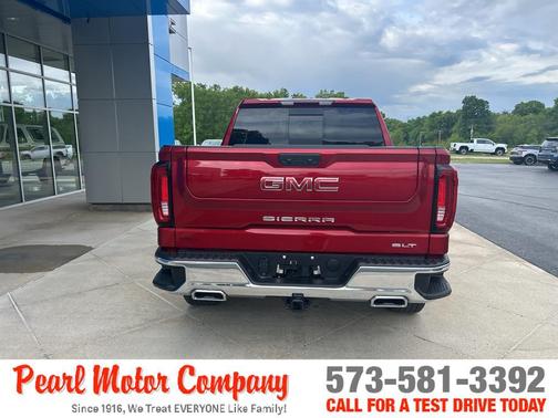 Volcanic Red 2025 GMC Sierra 1500 SLT