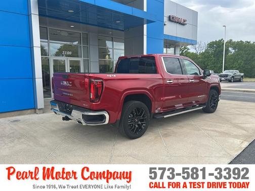 Volcanic Red 2025 GMC Sierra 1500 SLT