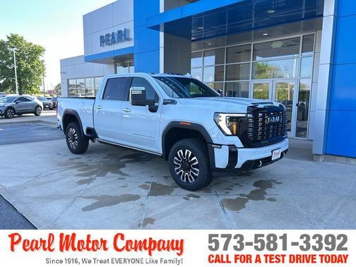 Glacier White 2026 GMC Sierra 2500 Denali Ultimate
