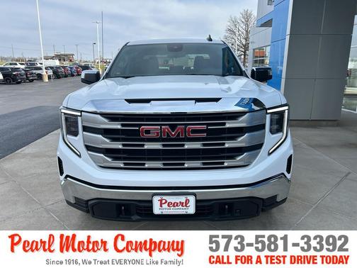 Summit White 2026 GMC Sierra 1500 SLE