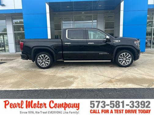 Onyx Black 2025 GMC Sierra 1500 Denali