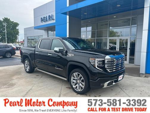 Onyx Black 2025 GMC Sierra 1500 Denali