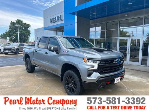 Sterling Gray Metallic 2026 Chevrolet Silverado 1500 LT Trail Boss
