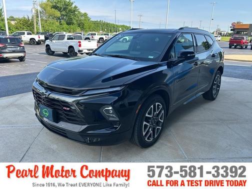 Black 2023 Chevrolet Blazer RS