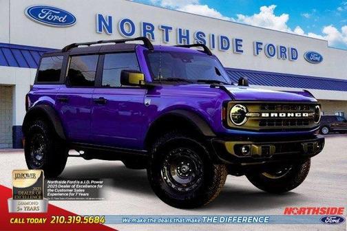 Velocity Blue Metallic 2025 Ford Bronco Big Bend SUV