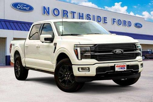 Star White 2025 Ford F-150 Platinum