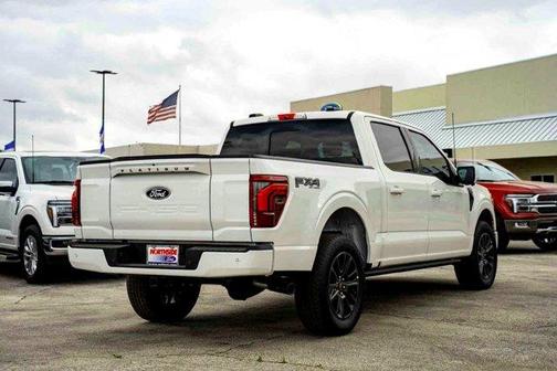 Star White 2025 Ford F-150 Platinum