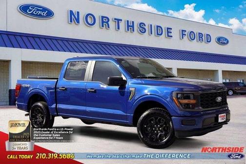 Atlas Blue Metallic 2025 Ford F-150 STX Truck