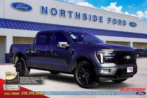 Carbonized Gray Metallic 2025 Ford F-150 Platinum Truck