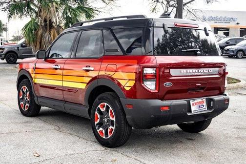 Ruby Red Metallic Tinted Clearcoat 2025 Ford Bronco Sport Free Wheeling