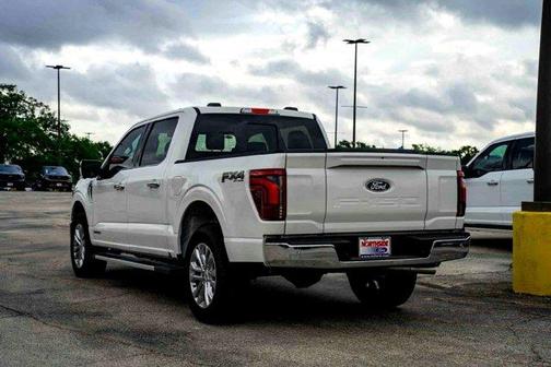 Star White 2025 Ford F-150 Lariat