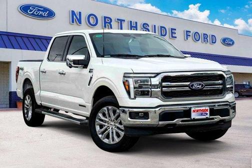 Star White 2025 Ford F-150 Lariat