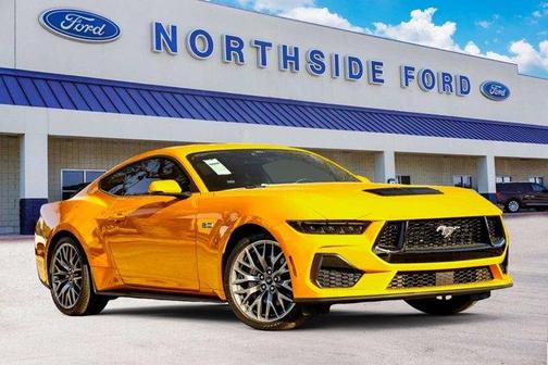 Orange Fury 2026 Ford Mustang GT Premium Coupe