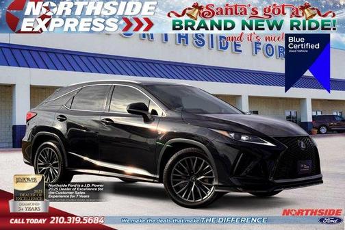 2022 Lexus RX 350 F SPORT Handling
