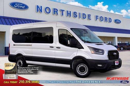 2025 Ford Transit-350 XLT 148 WB Medium Roof Passenger
