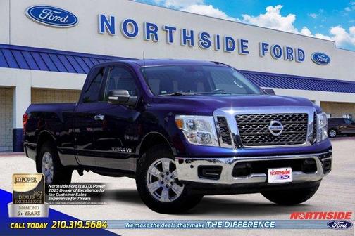 Gray 2018 Nissan Titan SV