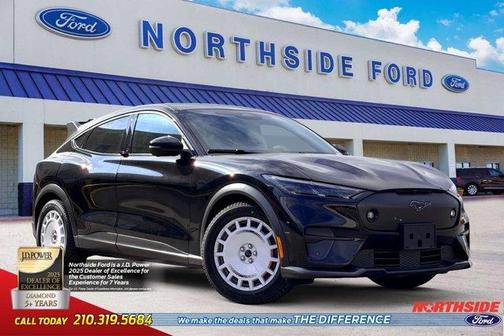 Shadow Black 2025 Ford Mustang Mach-E GT SUV