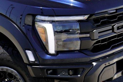 Antimatter Blue Metallic 2025 Ford F-150 Raptor