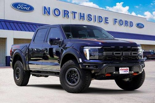 Antimatter Blue Metallic 2025 Ford F-150 Raptor