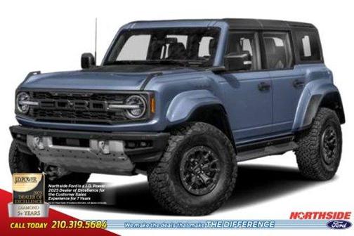 Azure Gray Metallic 2025 Ford Bronco Raptor SUV