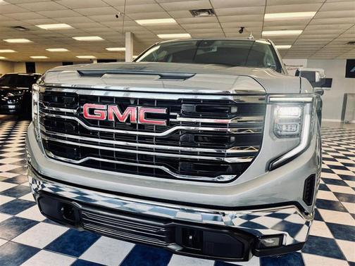Gray 2026 GMC Sierra 1500 SLT