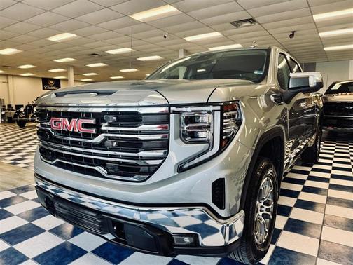 Gray 2026 GMC Sierra 1500 SLT