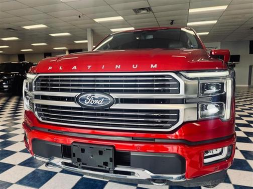 Red 2024 Ford F-150 Platinum