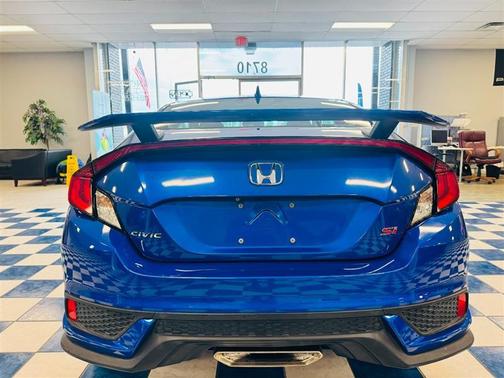 Blue 2018 Honda Civic Si