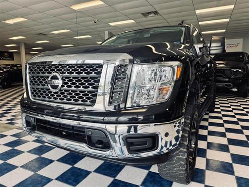 Magnetic Black 2018 Nissan Titan SV