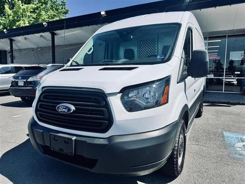 White 2018 Ford Transit-250 130 WB Medium Roof Cargo