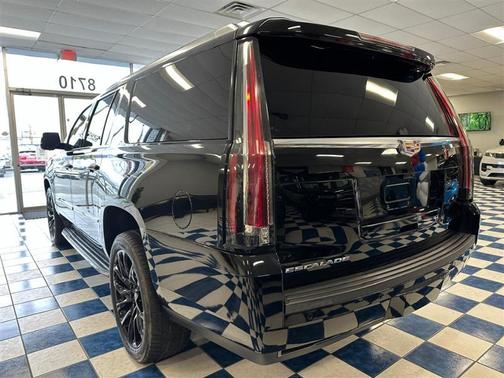 Black 2017 Cadillac Escalade ESV Luxury