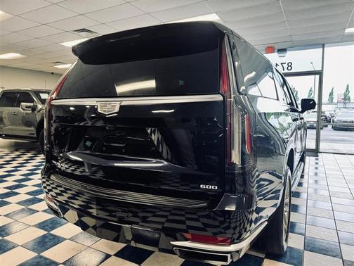 Gray 2022 Cadillac Escalade ESV Premium Luxury
