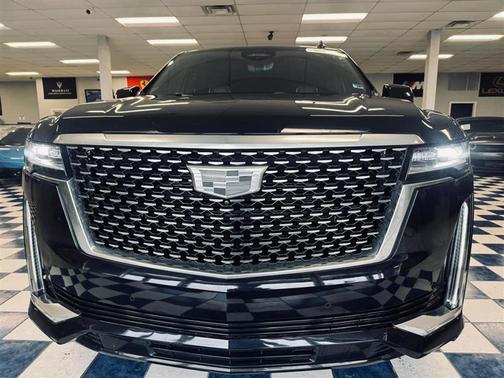 Gray 2022 Cadillac Escalade ESV Premium Luxury
