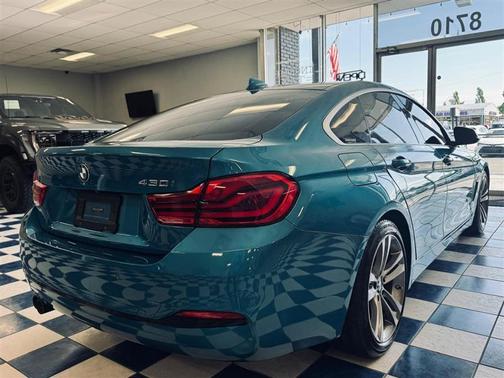 Blue 2018 BMW 430 Gran Coupe i
