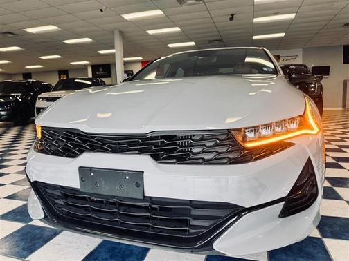 Gray 2021 Kia K5 GT-Line