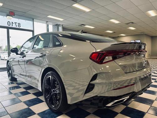 Gray 2021 Kia K5 GT-Line