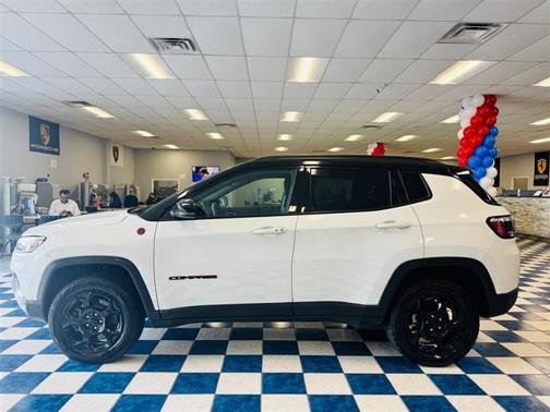 White 2024 Jeep Compass Trailhawk