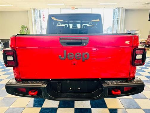 Red 2022 Jeep Gladiator Rubicon