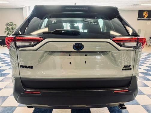 Gray 2021 Toyota RAV4 Hybrid XLE