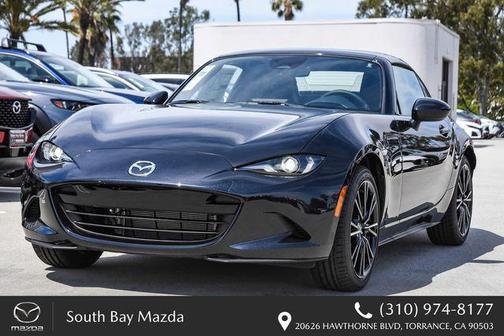 Jet Black Mica 2026 Mazda MX-5 Miata RF Grand Touring