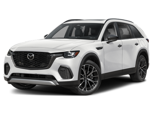 Rhodium White Premium 2025 Mazda CX-70 PHEV Premium Plus Package