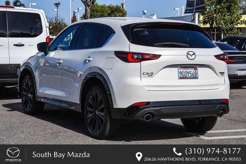 Rhodium White Metallic 2023 Mazda CX-5 2.5 Turbo