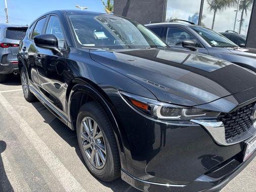 Jet Black Mica 2025 Mazda CX-5 2.5 S Preferred Package