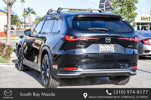 Jet Black Mica 2024 Mazda CX-90 PHEV Premium